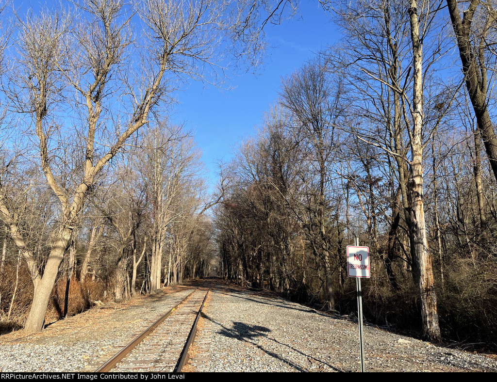 Looking up the former CNJ High Bridge Branch